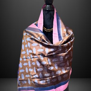 Silk scarves dupatta handweaved pure silk gift under 100