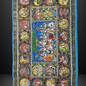 Pattachitra painting wall decor 39/24 of Sri Ram