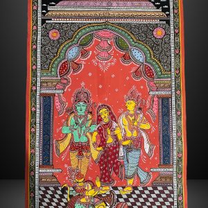 Pattachitra painting wall decor 39/24 of Sri Ram